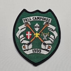 Vintage 1999 Fall Camporee Boy Scouts Of America Crest Shield Patch BSA